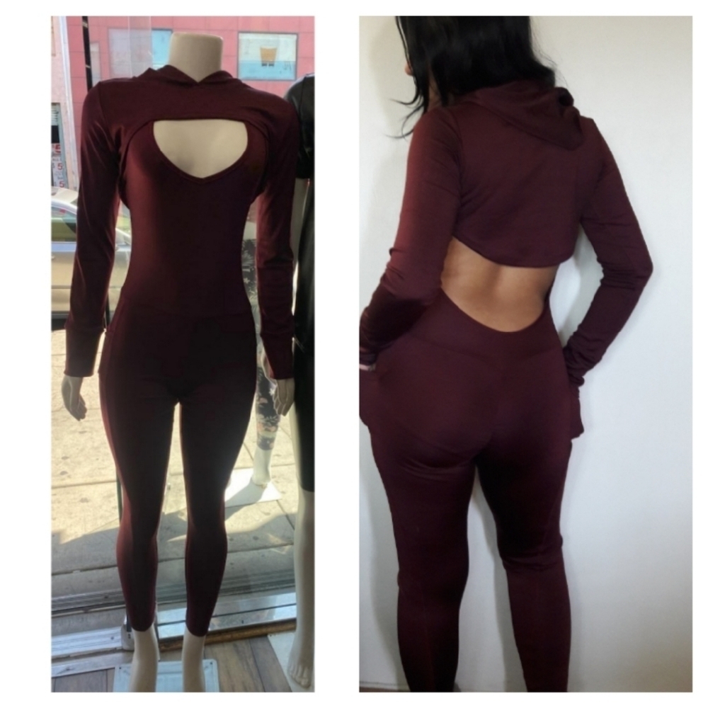 Butt Lifting Workout Jumpsuit S-XL